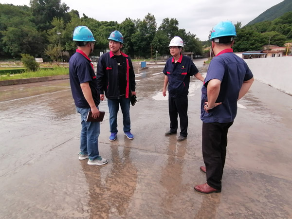 公司開(kāi)展二季度安環(huán)、消防、防汛綜合大檢查