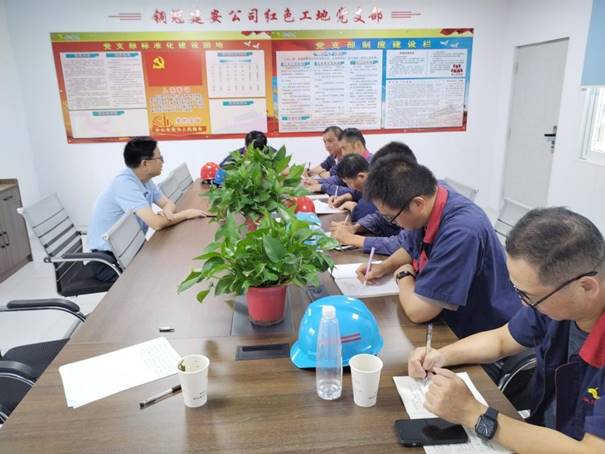 公司開(kāi)展第三季度安全、環(huán)保、消防綜合檢查 