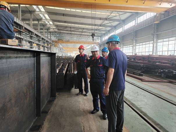 公司開(kāi)展第三季度安全、環(huán)保、消防綜合檢查 